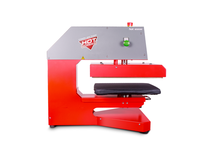 Hot 1000e transferpress från Hot screen