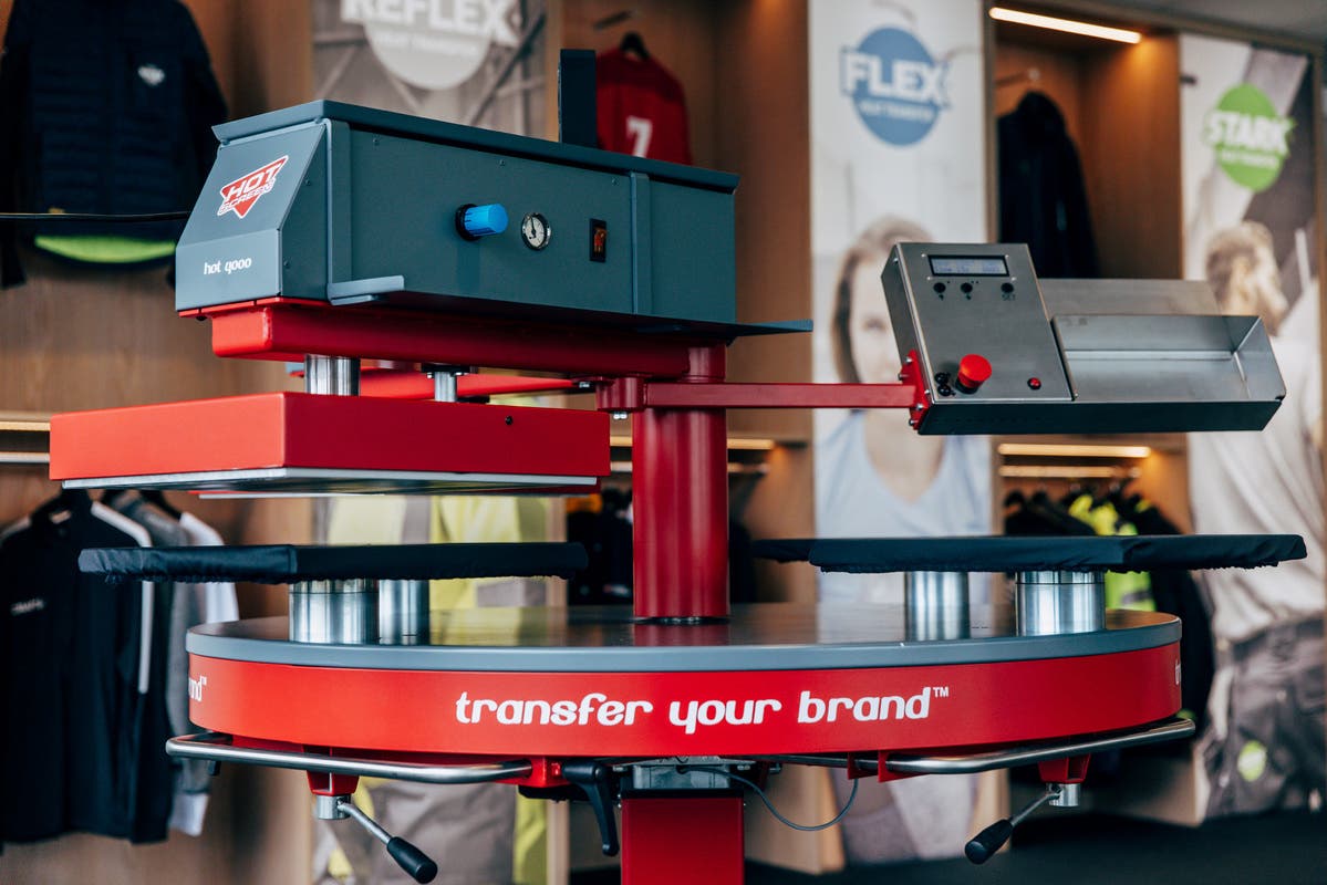 Hot 4000 - industri värmepress