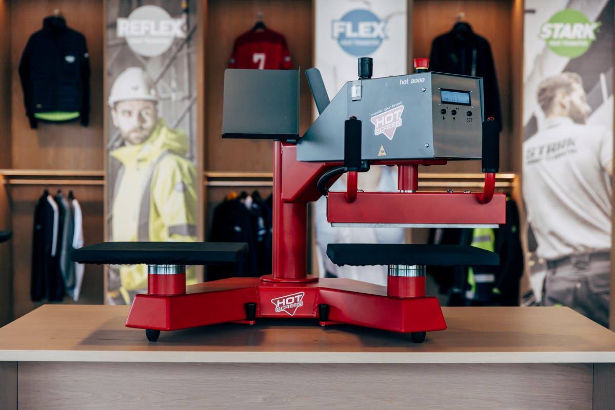 Hot 2000 värmepress från Hot Screen